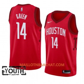 Maillot NBA Houston Rockets Gerald Green 14 2018-19 Nike Rouge Swingman - Enfant